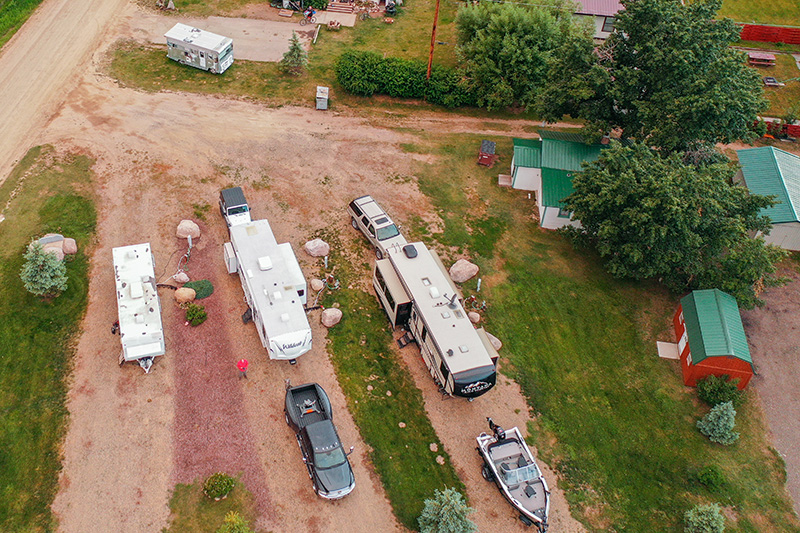 Photo of site at Granite Corner RV Park