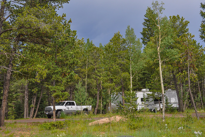 Photo of site at Mueller State Park