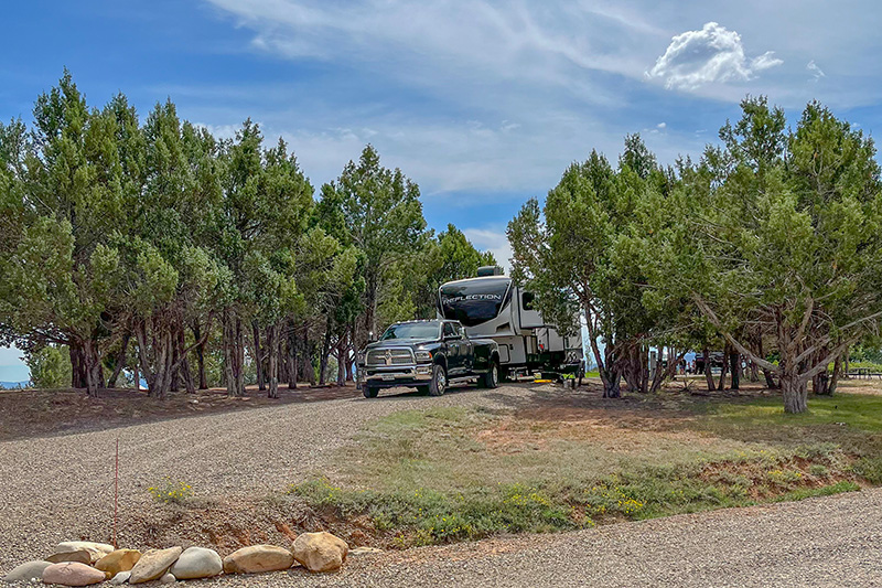 Photo of site at The Views RV Park and Campground