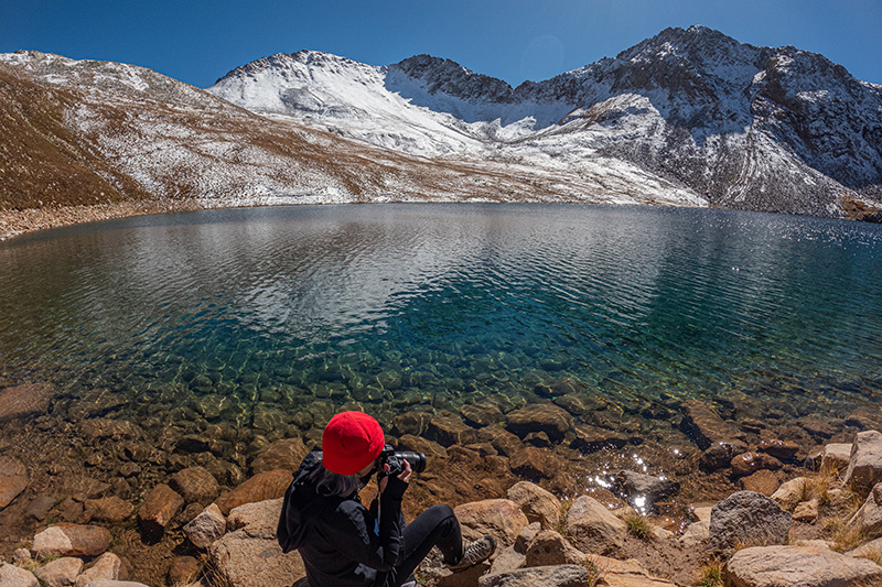 Photographing Hope Lake