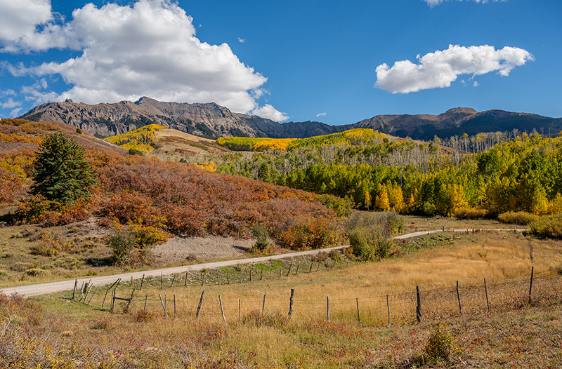 View from Last Dollar Road