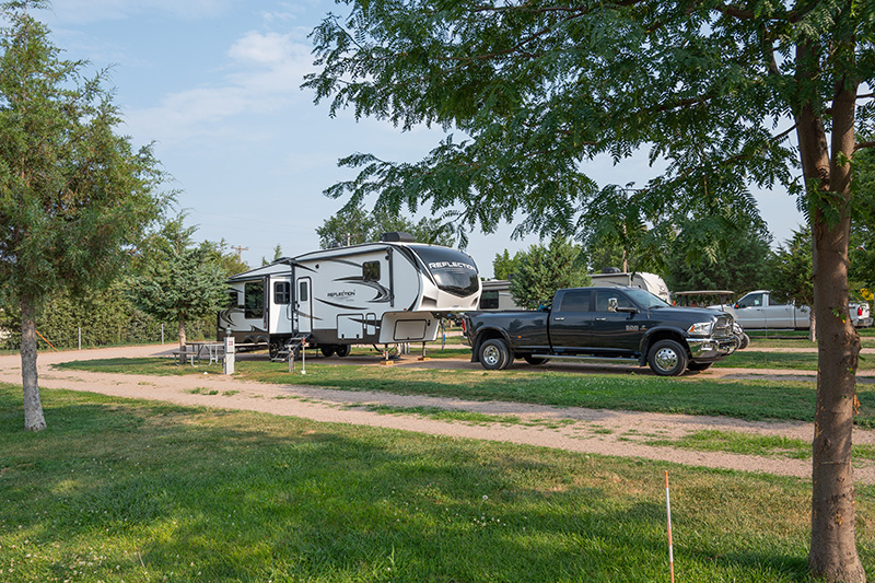 Photo of site at Ogallala / Tri Trails KOA