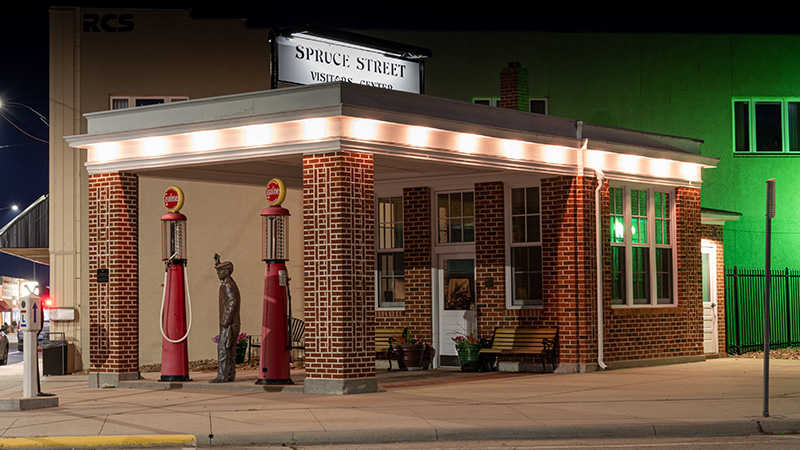 Photo of Spruce Street Station in Ogallala, Nebraska