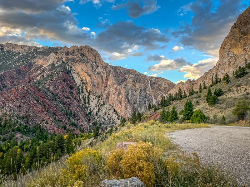 Photo of Sunset at Sheep Creek Geological Loop