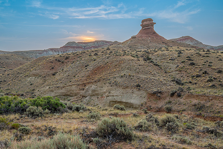 Sunrise from Solitude RV Park