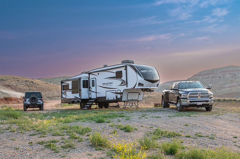 Photo of site at Solitude RV Park